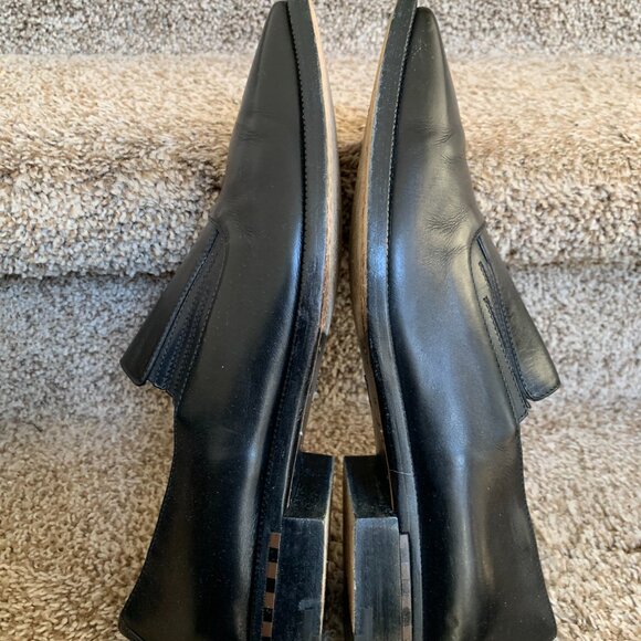 Louis Vuitton Men\'s Black Leather Shoes. main image 9